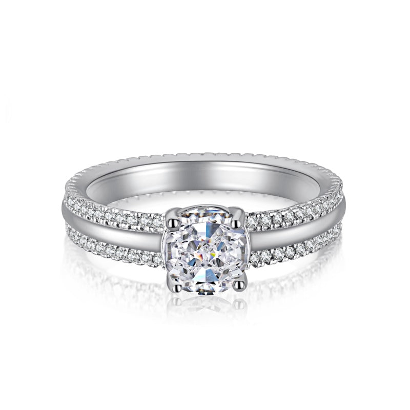 [G05] S925 Sterling Silver Cute Ins Style Cubic Zirconia Ring
