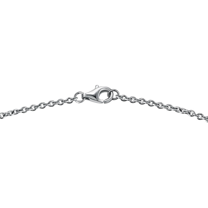 [G202]S925 Sterling Silver Classic Fashion Cubic Zirconia Necklace