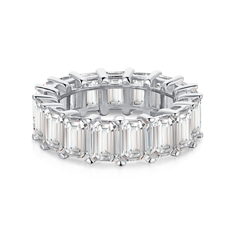[G72]S925 Sterling Silver Heavy duty craftsmanship, big and shiny Ring band