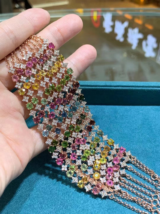 [KESAI]#CB-09 Tourmaline bracelet