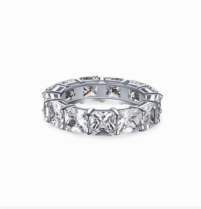 [G79]S925 Sterling Silver Simple oval fashion with ring band