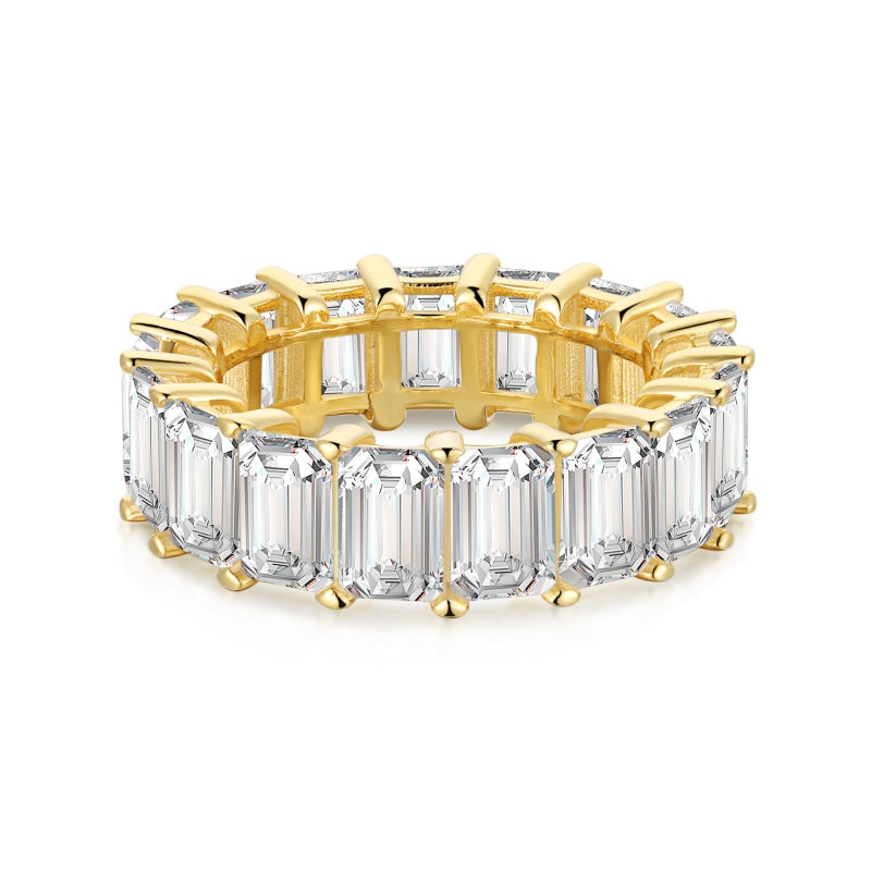 [G72]S925 Sterling Silver Heavy duty craftsmanship, big and shiny Ring band