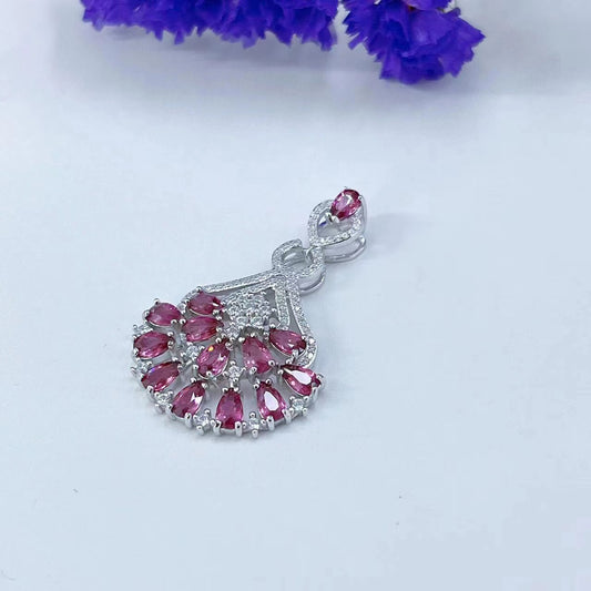[KESAI]#CB-55 Garnet Pendant(Magnesia-alumina  garnet)pyrope