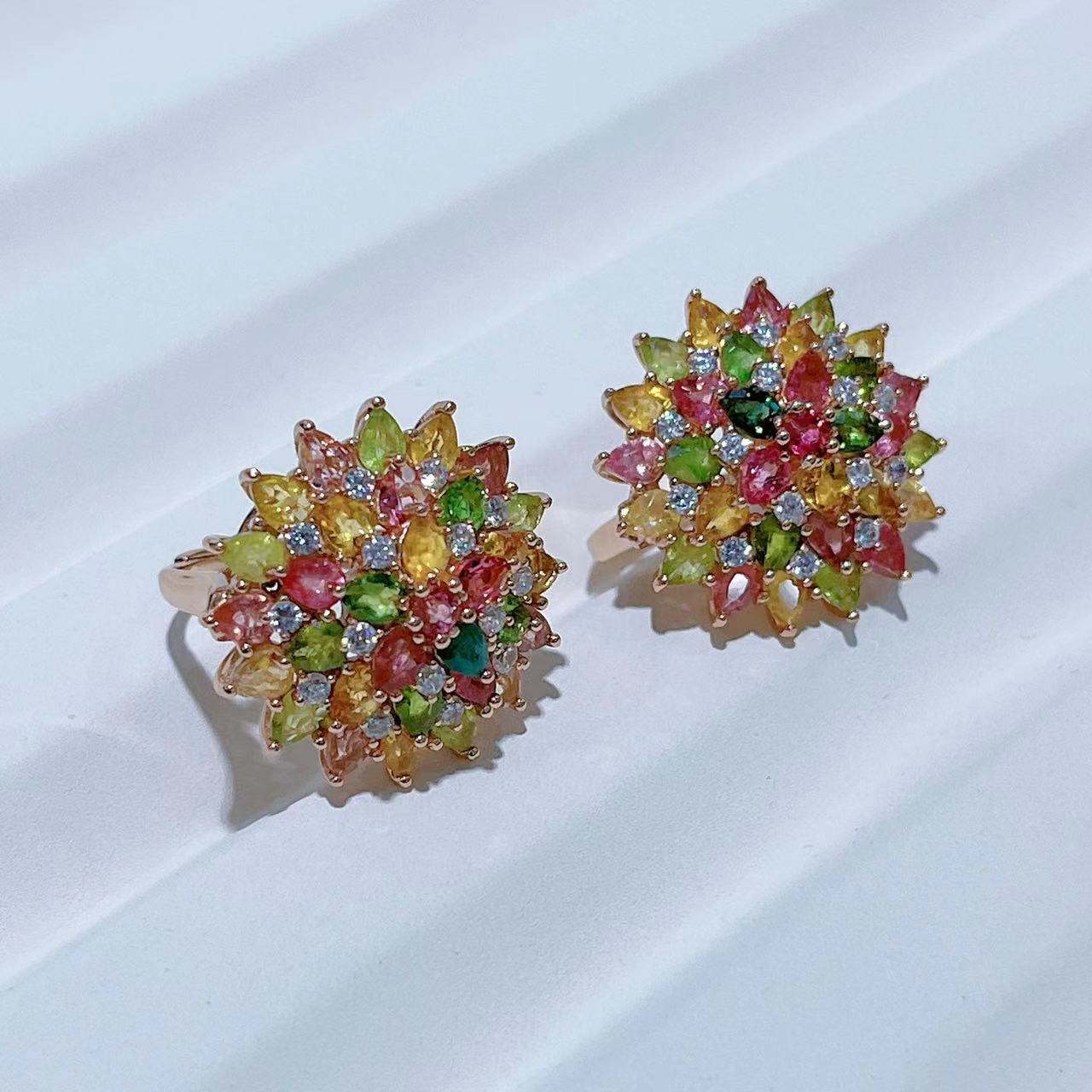 [KESAI]#CB-74 Tourmaline Ring