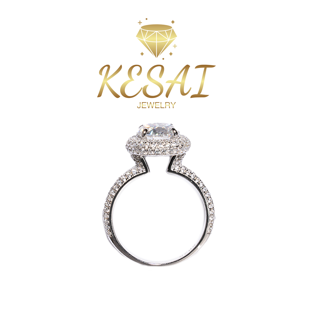 [KESAI]#Z34【2ct Moissanite Ring (50% off special price)】