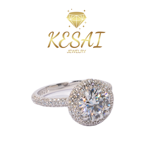 [KESAI]#Z34【2ct Moissanite Ring (50% off special price)】