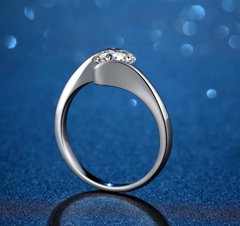 [KESAI]#Z23【2ct Moissanite Ring (50% off special price)】