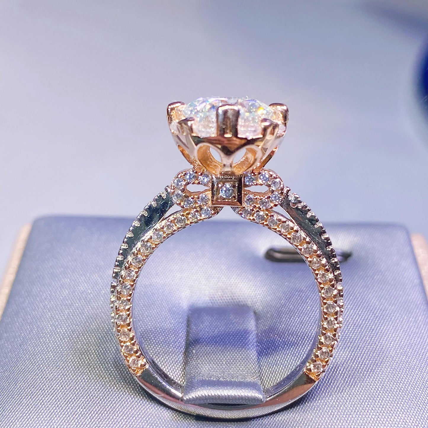 [KESAI]#Z29【2ct Moissanite Ring (50% off special price)】