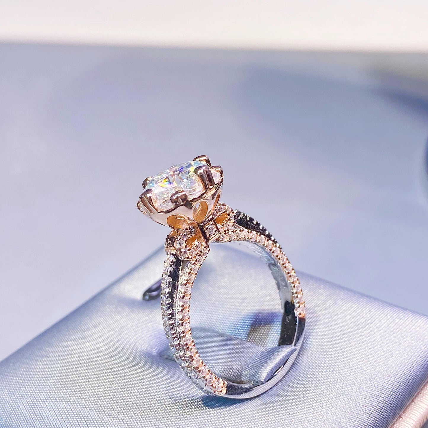 [KESAI]#Z29【2ct Moissanite Ring (50% off special price)】