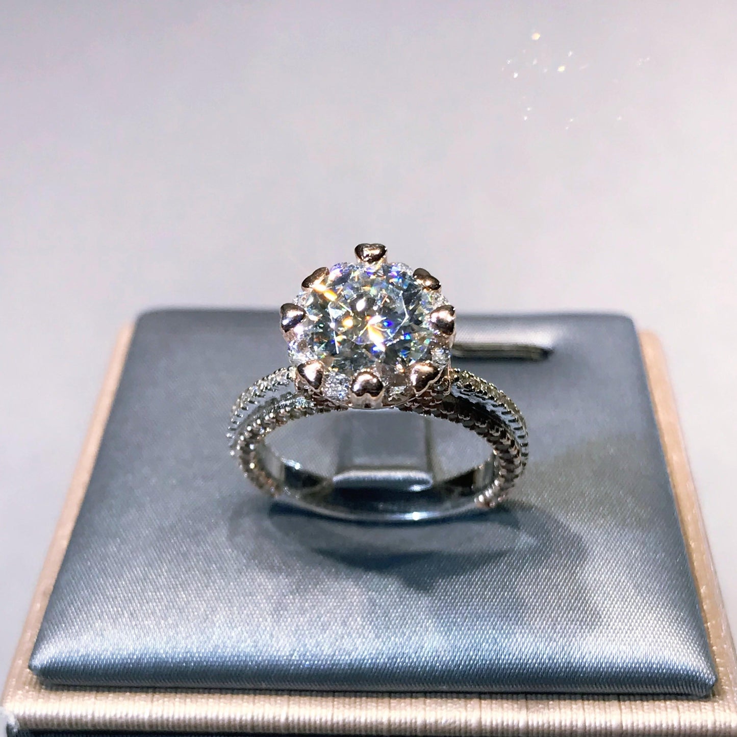 [KESAI]#Z29【2ct Moissanite Ring (50% off special price)】