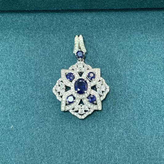 [KESAI]#CB-52 Sapphire Pendant