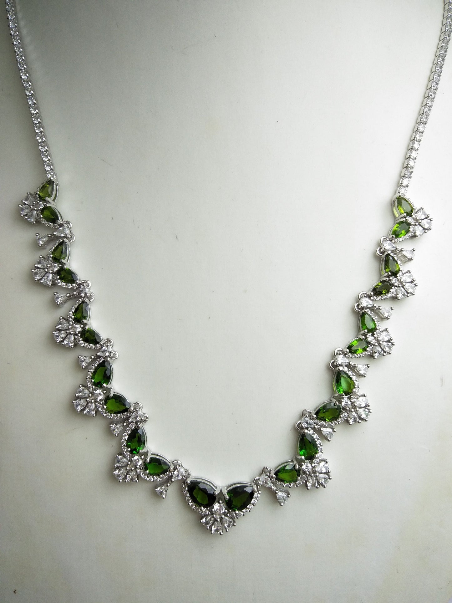 [KESAI]#CB-21 diopside necklace