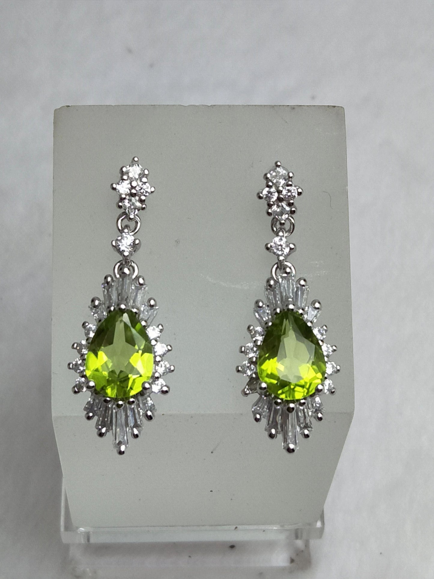 [KESAI]#CB-93 Peridot Earrings