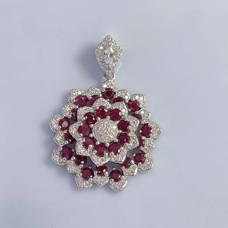 [KESAI]#CB-53 Ruby Pendant（H）